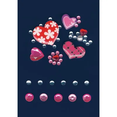 Produktbild von Herma 6006 GLAM ROCKS Sticker - Herzen