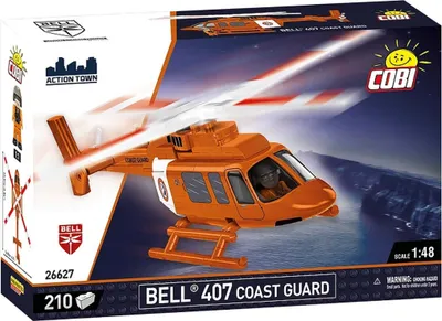 Image de Cobi Action Town 26627 Bell 407 Coast Guard 26627