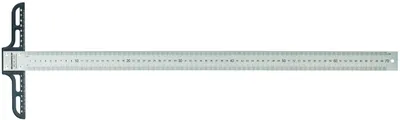 Produktbild von Rumold Präzisions-Zeichenschiene aus Stahl, 70 cm