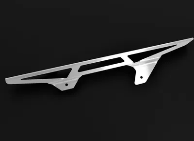 Image de ZIEGER Protège chaîne compatible avec Suzuki SFV 650 Gladius argent