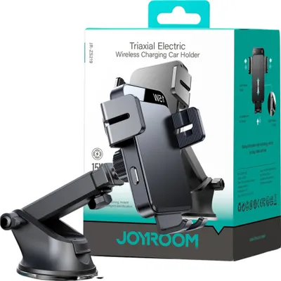Obrázok produktu pre JOYROOM Wireless Car Charger Joyroom JR-ZS219, 15W, 1.67A, Black