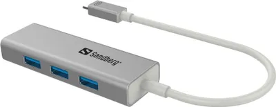 Immagine prodotto di Convertitore Sandberg da USB-C a 3 x USB 3.0