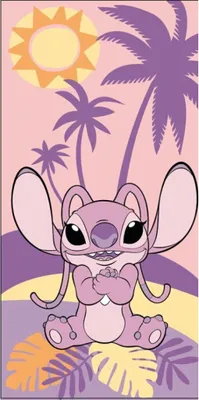 Obrázek produktu pro Lilo a Stitch Paradise osuška, plážová osuška 70x140cm