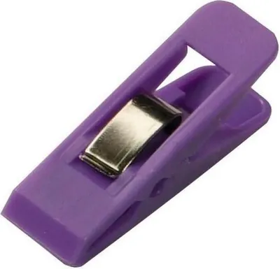 Produktbild von Briefklemmer Multi Clip Taifun 15x50mm VE=4 Stück violett