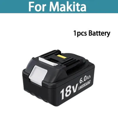 Obrázek produktu pro 18V lithium-iontová baterie – náhradní baterie pro akumulátorové nářadí/vysokotlaké čističe – dobíjecí – bez nabíječky – pouze baterie – modrá