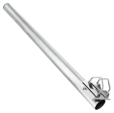 Produktbild von SkyRevolt Balkonhalter 100cm Ø 48mm Stahl Mast für Geländer Mast Halterung SAT