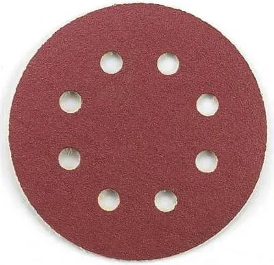 Zdjęcie produktu dla Klingspor krążek ścierny samoprzyczepny 125mm pl28ck gr.220 gls5 8-otworów /50szt.