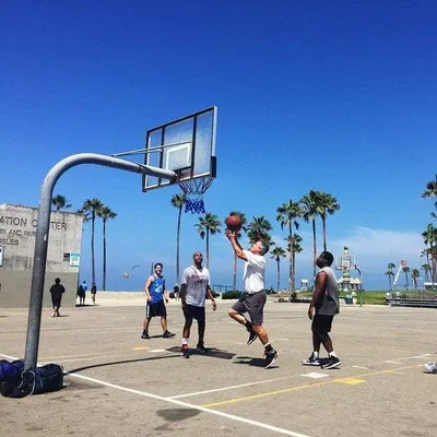 Produktbild von Professionelles Basketballnetz, wetterfest, 2-teilig, robust