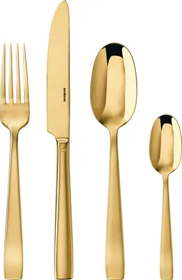 Obrázok produktu pre 24-dielna súprava príborov Sambonet Flat Gold