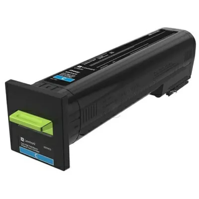 Produktbild von Lexmark - Hohe Ergiebigkeit - Cyan - original - Tonerpatrone LCCP, Lexmark Corporate - für Lexmark CX820de, CX820dtfe, CX825de, CX825dte, CX825dtfe, CX860de, CX860dte, CX860dtfe