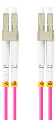 Obrázek produktu pro LANBERG Fiber Patchk. MM LC/UPC-LC/UPC DUPLEX 5m OM4 50/125