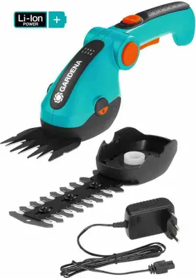 Zdjęcie produktu dla Gardena 9857-20, 8 cm, Czarny, Zielony, Litowo-jonowa (Li-Ion), 3,6 V, 3,5 h, 3 Ah
