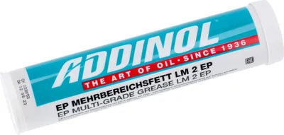 Produktbild von ADDINOL-Kartusche, Mehrbereichsfett "LM2" Fett-Patrone, bis 140°C - 400g