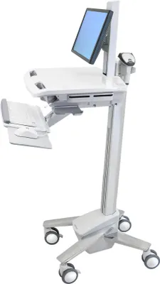 Produktbild von Ergotron StyleView Cart, Multimedia-Wagen, Weiß, Laptop, 16 kg, 61 cm (24"), 90°