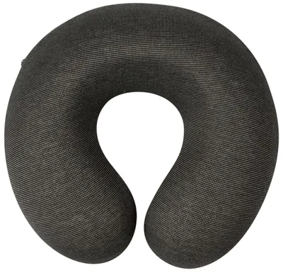 Obrázek produktu pro WALSER krční válec Cozy Frieda, podpora krku, cestovní polštář do auta, cestovní polštář na krk ve tvaru U, polštář na podporu krku, polštář na krk černý