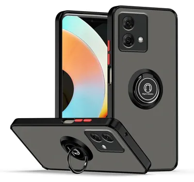 Obrázek produktu pro Ochranné pouzdro pro Motorola Moto G84 5G v provedení Shadow Design z TPU a PC, černé/červené