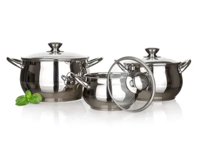 Obrázok produktu pre BANQUET Sada nerezového nádobí RONDEL 6ks
