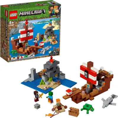 Obrázek produktu pro LEGO® Minecraft 21152 Dobrodružství na pirátské lodi