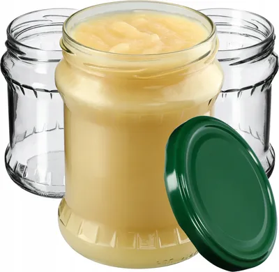 Produktbild von KADAX Einmachgläser mit Deckel "Kisko", Marmeladengläser, Einweckgläser, 500 ml, Grün, 24 Stück