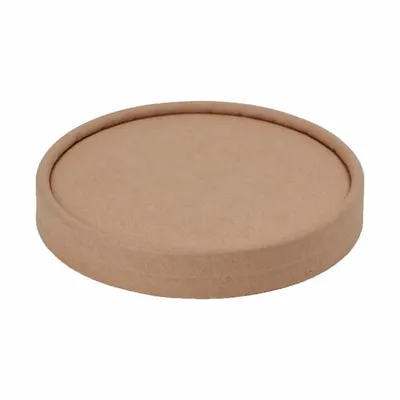 Produktbild von 250x Deckel für Dressingbecher Saucenbecher aus Kraftpapier  60ml