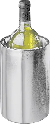 Produktbild von APS-Germany Flaschenkühler Edelstahl Ø12cm, Glasflasche, Wein, Edelstahl, Einfarbig, Edelstahl, 200 mm