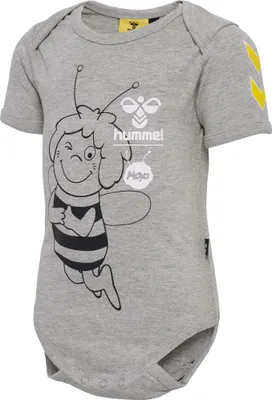 Produktbild von hummel hmlMAYA BODY S/S  - GREY MELANGE - 74