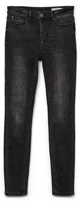 Immagine prodotto di Vero Moda 10298722_2103_60_1001, Jeans, Donna, Nero, Taglia S, Ritiramento massimo del 5%; Lavare al rovescio; Lavare con capi di colori simili; Asciugare all'aria; Non utilizzare candeggina