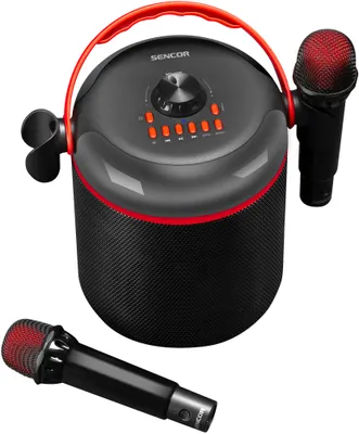 Obrázok produktu pre SENCOR SSS 3400K Bluetooth reproduktor s bezdrôtovými mikrofónmi