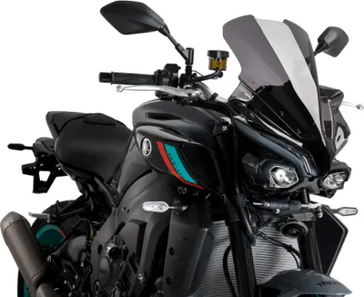 Produktbild von Puig 21362f Touring Yamaha Mt-10 Sp 22-25 Windschutzscheibe Silber  Silber One Size