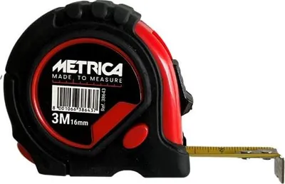 Image de Mètre ruban 3stop édition 2023 3Mx16MM - METRICA - 38643NH