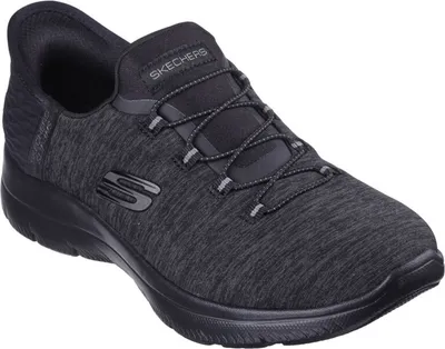 Produktbild von Skechers Slip-Ins Summits - Dazzling Haze 149937-BBK, Sneaker, Damen, Schwarz, Größe: 37