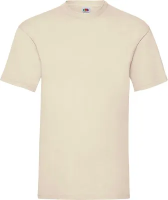 Produktbild von Herren-T-Shirt, Kurzarm - FOL VALUEWEIGHT T - natural - Größe L