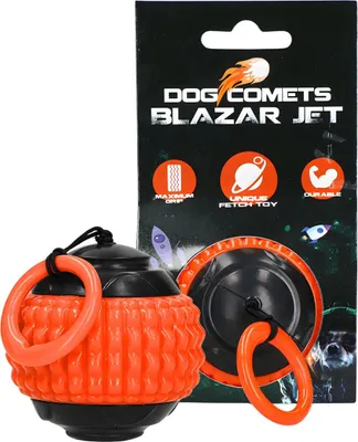 Produktbild von Dog Comets Hundespielzeug Blazar Jet orange