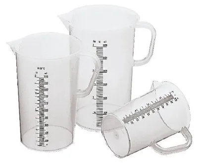 Zdjęcie produktu dla Utensili Cucina Paderno Messbecher 1,0L PP transparent 47606-10