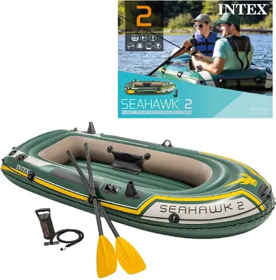 Produktbild von Nadmuchiwana łódź INTEX Seahawk 2 Set