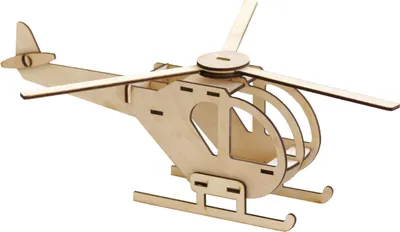 Produktbild von Holzhubschrauber