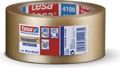 Produktbild von Tesa Verpackungsband, 66 m x 50 mm, braun