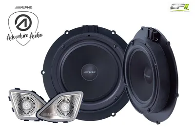 Produktbild von Alpine Adventure Audio 2-Wege-Komponenten-Lautsprecher Volkswagen T6