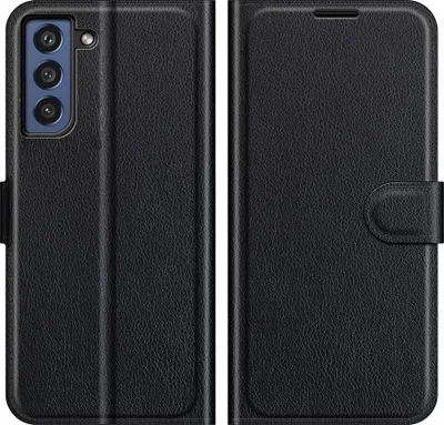 Produktbild von Samsung Galaxy S21 FE Hülle - Coverup Klapphülle - Schwarz