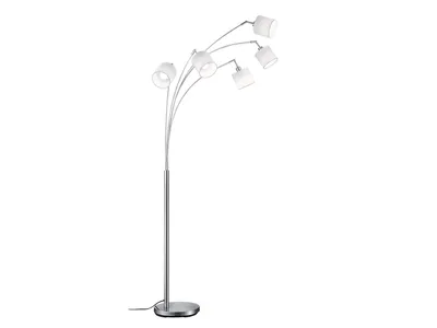 Image de Lampadaire TOMMY 5 flammes blanc R46330501