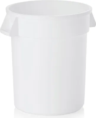 Zdjęcie produktu dla Pojemnik na żywność biały okrągły Ø 49 cm, 76 l