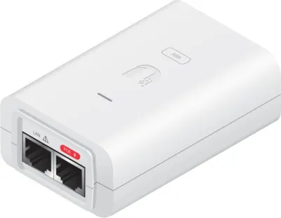 Obrázek produktu pro Ubiquiti POE-48-24W-WH, Bílá, 48 V, 24 W, 0 - 40 °C, 35 - 95%, -30 - 40 °C