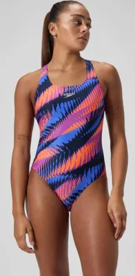 Produktbild von Speedo Womens Allover Digital Powerba Razor Sharp - Diva 36
