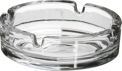 Produktbild von Glasaschenbecher SMOKER | Klassischer Tisch-Aschenbecher aus Glas