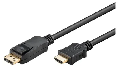 Produktbild von Multimediakabel DisplayPort/HDMI | DisplayPort male / HDMI male | 2,00m
