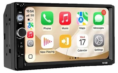 Image de CarPlay, écran tactile, tuner DSP, compatible avec les systèmes universels, K70 – CarPlay sans fil + caméra