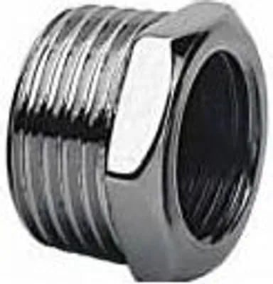 Produktbild von Messing Verchromt Reduzierung IG/AG 3/4" x 1" Abzweig Fitting Gewindefitting