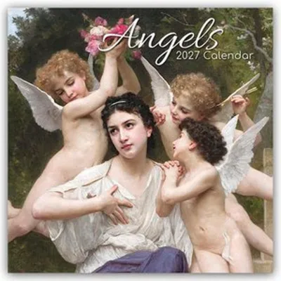 Productafbeelding van Engels – Engel 2027 – 16-maands kalender: Original The Gifted Stationery Co. Ltd [Meertalig] [Kalender] (Wandkalender)