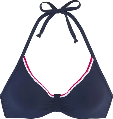 Produktbild von s.Oliver Bügel-Bikini-Top Junis marine Größe 44 Cup C