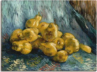 Produktbild von ARTland Leinwandbild Stillleben mit Quitten. 1888 Größe: 60x45 cm